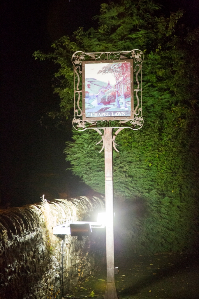 Chapel Lawn village sign